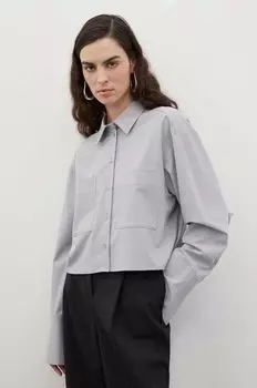 Херскинд рубашка Herskind, серый