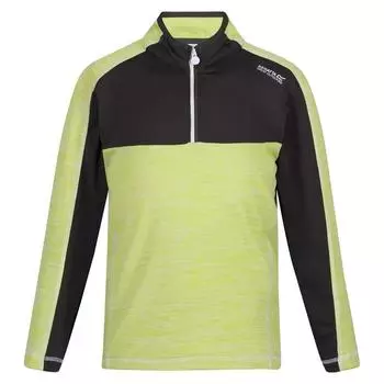 Hewley из переработанного флиса для мальчиков и девочек, ярко-киви, темно-серый REGATTA, цвет gris