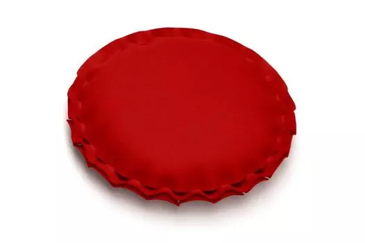 HEY-SIGN декоративная подушка PAI круглая в различных цветах, Hey Sign_Цвет: 11 - Красный