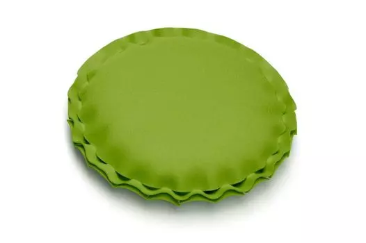 HEY-SIGN декоративная подушка PAI круглая в различных цветах, Hey Sign_Цвет: 30 - Майский зеленый