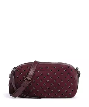 Hey you rock сумка через плечо из зерненой кожи, матовой кожи Fredsbruder, бордовый