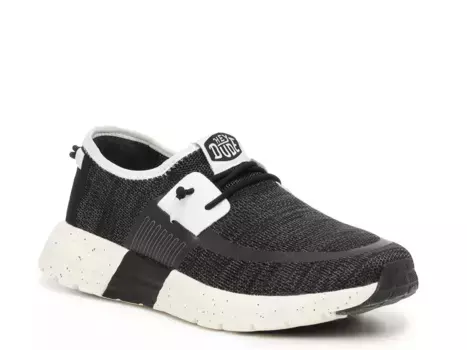 HEYDUDE Sirocco Sport Mode Slip-On — мужские, черные