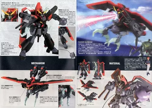 HG 1/144 R10 Рейдер Гандам BANDAI