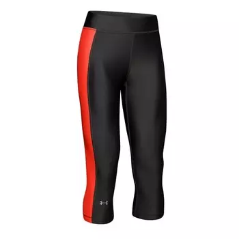 Hg капри женские леггинсы Under Armour, черный