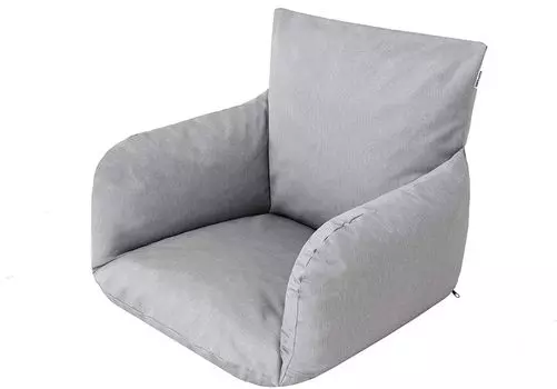 HG садовая подушка Барри садовые подушки садовая мебель мебельная подушка качели гамак качели садовые качели подвесное место серые Hobbygarden, серый