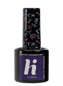 Hi Hybrid Hi Zodiac гибридный лак для ногтей, 451 Ametyst Aquarius