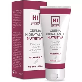 Hi Питательный увлажняющий крем с маслом ши для чувствительной кожи лица шеи декольте