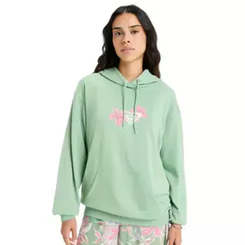 Hibiscus Heart Roxy женская толстовка, зеленый