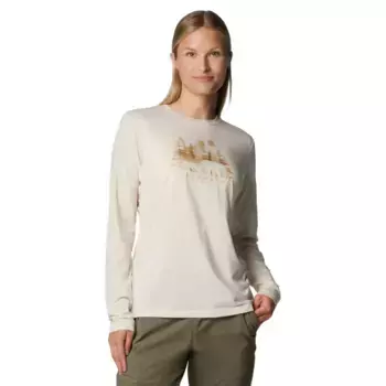 Hidden Haven LS Columbia Женская футболка, бежевый