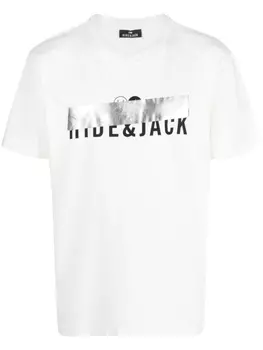 Hide&Jack футболка с логотипом, белый