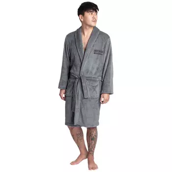 HIDETOSHI WAKASHIMA Халат "Ивацуки" серый