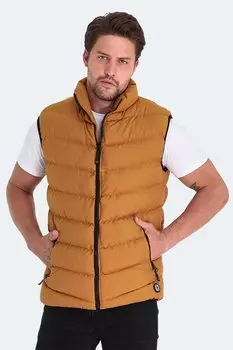HIDRO Мужской жилет Горчичный SLAZENGER