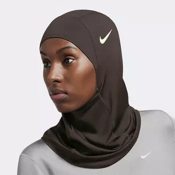 Хиджаб Pro Hijab 2.0 Nike, цвет Wei/Schwarz