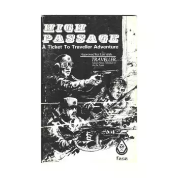 High Passage #2 "The Cobra Conspiracy, Star Atlas - So Skire Subsector", Traveller (FASA), мягкая обложка