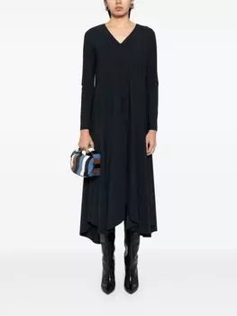 High платье миди Maybe с заниженной талией, синий