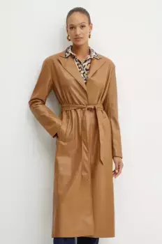 ХИЛДУМ плащ Silvian Heach, коричневый