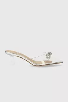 Хилтинские каблуки Aldo, серебро
