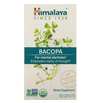 Himalaya, бакопа, 60 капсул
