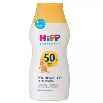 Hipp, Солнцезащитный бальзам Spf50+ Ultra Sensit, 200 мл