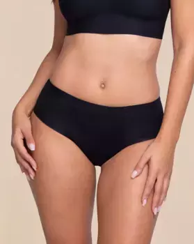 Хипстерские менструальные брюки-кюлоты, суперсильное впитывание Proof, черный