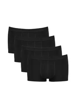 Хипстерские шорты/брюки, комплект из 4 шт 24/7 Sloggi, черный