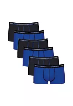 Хипстерские шорты/брюки, набор из 6 шт, начало Sloggi, цвет Hellblau / Dunkelblau