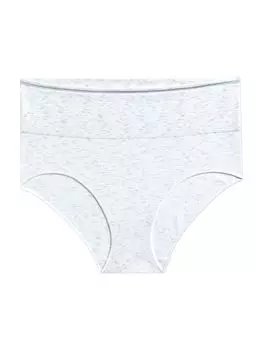 Хипстерские трусики Space-Dye с высокой посадкой Bombas, белый