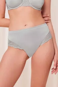 Хипстерское бикини Ladyform с кружевом Triumph, серый