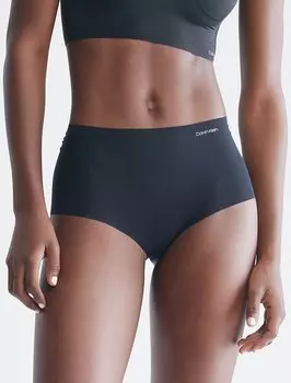 Хипстеры Invisibles с высокой талией Calvin Klein, черный