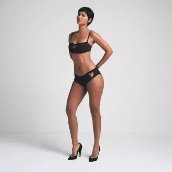 Хипстеры с сердцем SKIMS, цвет soot