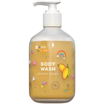 Hiskin гель для душа и пены для ванн 2в1 для детей желтый, 400 мл