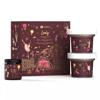 Hiskin, Lady Box, набор косметики, 3 шт