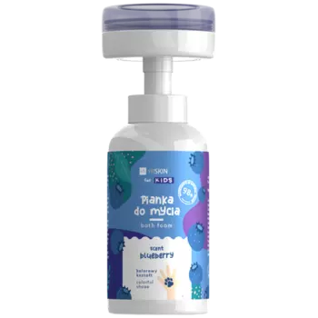 Hiskin пена для мытья рук и тела детская черника, 300 мл