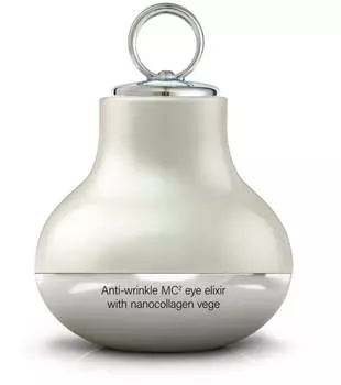 HiSkin SkinLed Anti-Wrinkle MC2 Эликсир для кожи вокруг глаз с наноколлагеном Крем для кожи вокруг глаз Vege с микромассажем 15мл