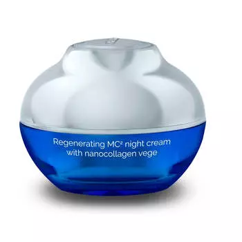HiSkin SkinLed Regenerating MC2 Night Cream With Nanocollagen Vege регенерирующий ночной крем с наноколлагеном vege refill 50мл