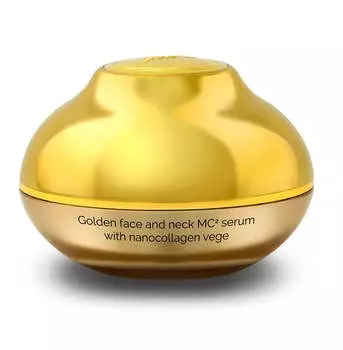 HiSkin Сыворотка SkinLed Golden Face And Neck MC2 с наноколлагеном Vege коллагеновая золотая сыворотка для лица 30 мл