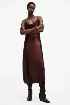 ХЭДЛИ платье AllSaints, красный