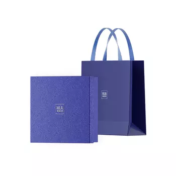 HLA Кошелек из натуральной кожи с коровьей кожей, унисекс, черный