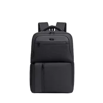 HLA Рюкзак для ноутбука из полиэстера Tubas, мужской, черный/темно-синий