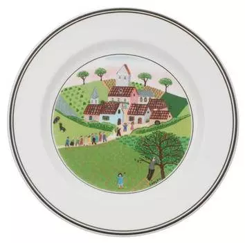 Хлебная тарелка marriage design naif Villeroy & Boch, мультколор