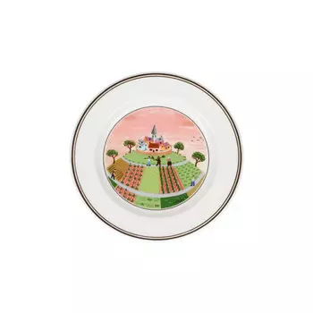 Хлебная тарелка Villeroy & Boch, 17 см, многоцветный