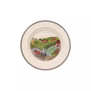 Хлебная тарелка Villeroy & Boch, 17 см, многоцветный