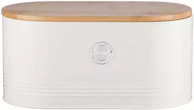 Хлебница Тайфун "Живая", (1 шт.) Typhoon 18х16х34 см, цвет pastellcreme