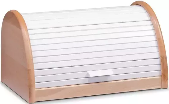 Хлебница Zeller Present, (1 шт.), размеры (Д/Ш/В): 39 x 25 x 21 см 25х21х39 см, белый