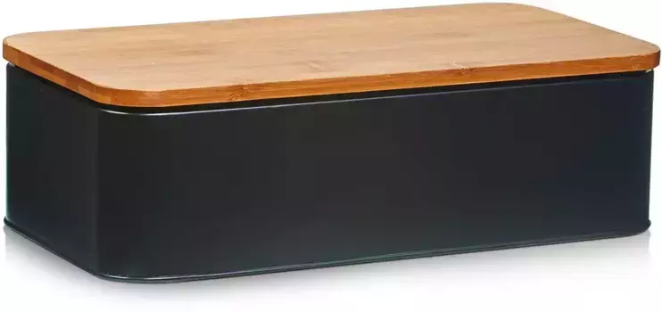 Хлебница Zeller Present "Бамбук", (1 шт.), длина ок. 42,5 см 23х13х42,5 см, черный