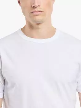 Хлопчатобумажная футболка обычного покроя с коротким рукавом Armor Lux, цвет Blanc