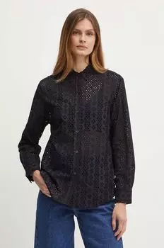 Хлопчатобумажная рубашка Dkny, черный