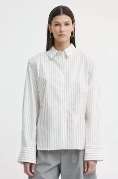 Хлопчатобумажная рубашка Gestuz, бежевый