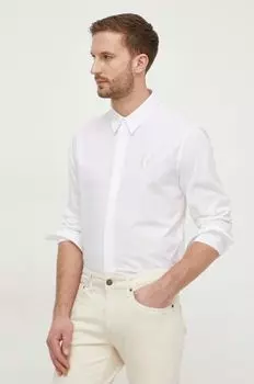 Хлопчатобумажная рубашка Just Cavalli, белый
