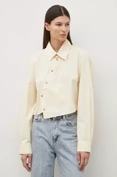 Хлопчатобумажная рубашка Won Hundred, бежевый